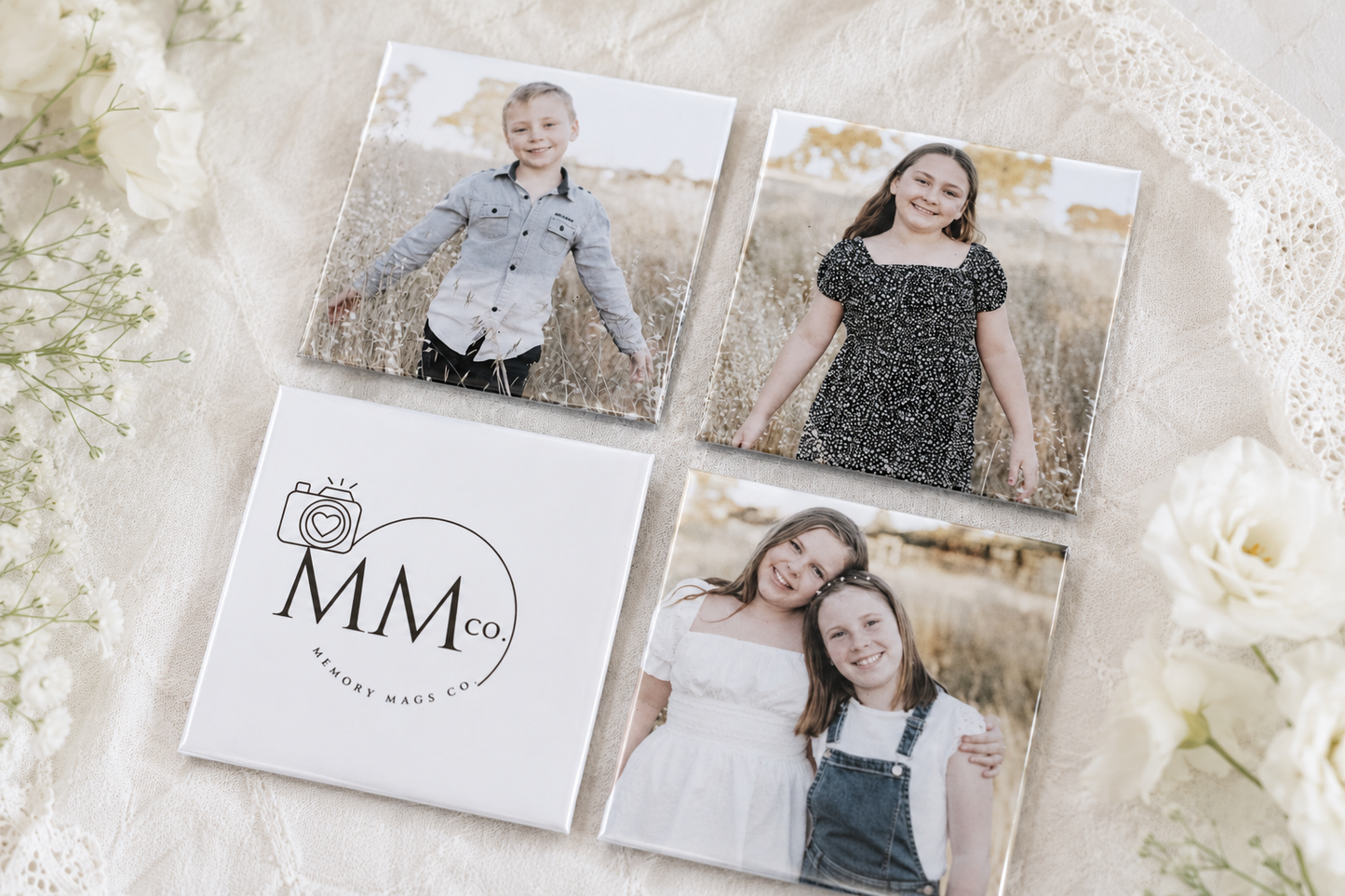 8cm x 8cm Magnet- Set of 9