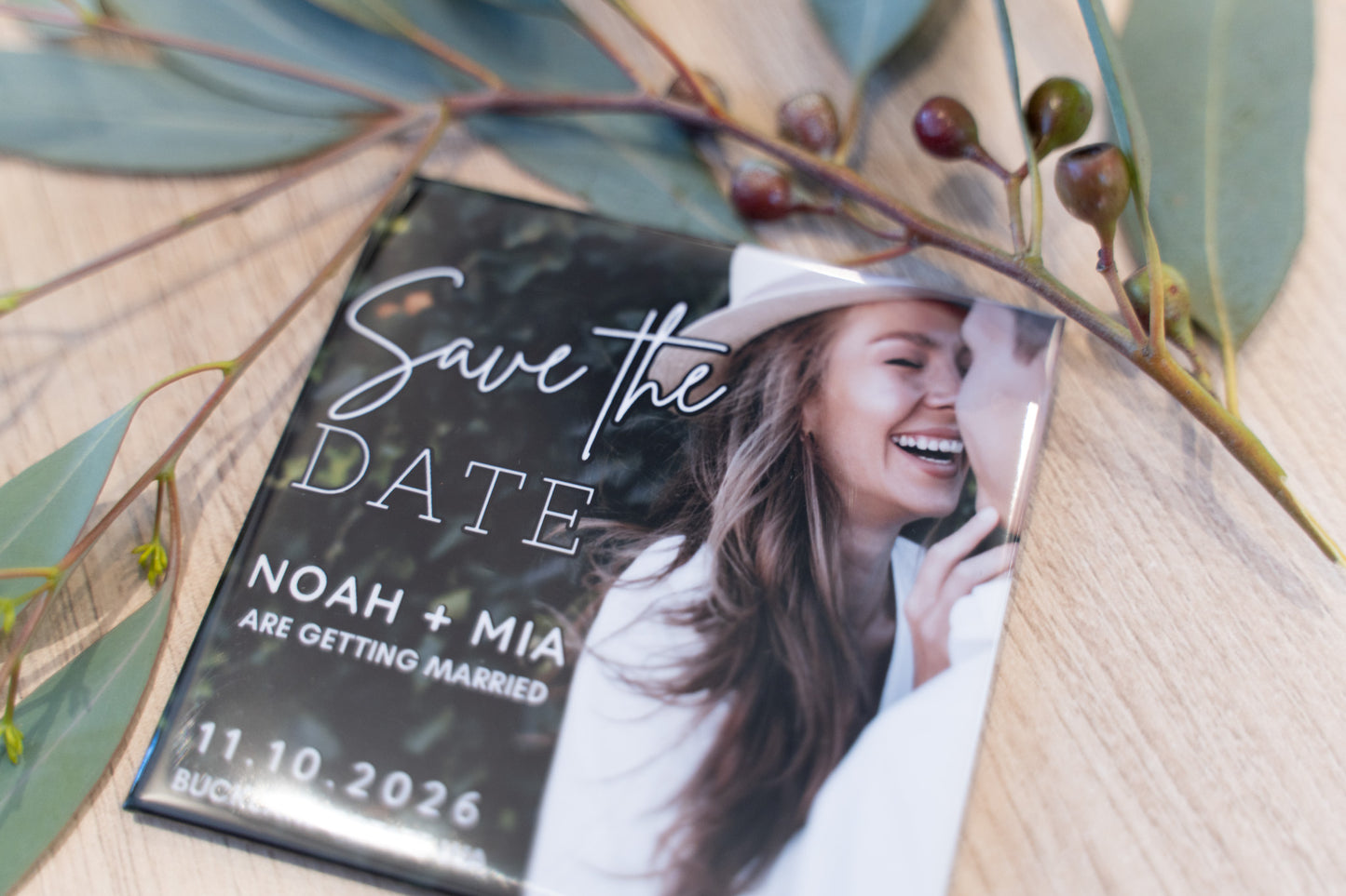 8cm x 8cm - Wedding- Save the Date Magnets